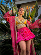 Load image into Gallery viewer, Fuscia Jewel Kimono
