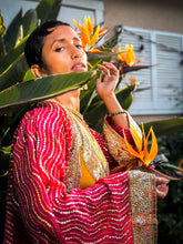 Load image into Gallery viewer, Fuscia Jewel Kimono
