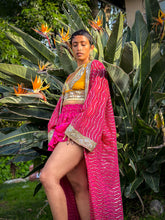 Load image into Gallery viewer, Fuscia Jewel Kimono
