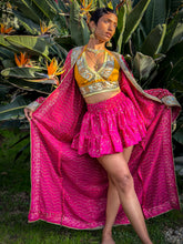 Load image into Gallery viewer, Fuscia Jewel Kimono
