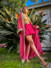Load image into Gallery viewer, Fuscia Jewel Kimono

