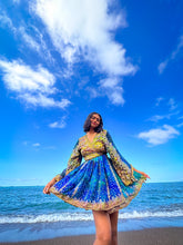 Load image into Gallery viewer, Golden Ocean Babydoll Dress
