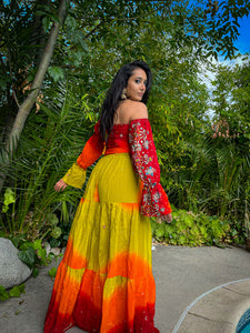 Jungle Princess Sharara Pants Set