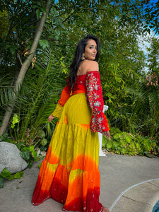 Jungle Princess Sharara Pants Set