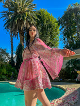 Load image into Gallery viewer, Pink Chandelier Babydoll Dress
