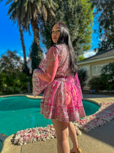 Load image into Gallery viewer, Pink Chandelier Babydoll Dress
