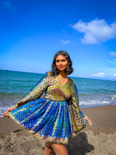 Load image into Gallery viewer, Golden Ocean Babydoll Dress
