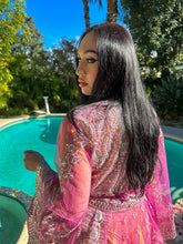 Load image into Gallery viewer, Pink Chandelier Babydoll Dress
