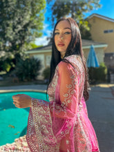 Load image into Gallery viewer, Pink Chandelier Babydoll Dress
