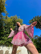Load image into Gallery viewer, Pink Chandelier Babydoll Dress
