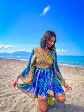 Load image into Gallery viewer, Golden Ocean Babydoll Dress
