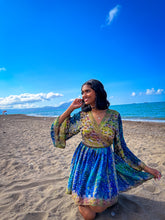 Load image into Gallery viewer, Golden Ocean Babydoll Dress
