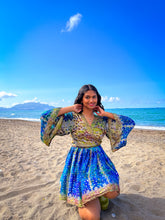Load image into Gallery viewer, Golden Ocean Babydoll Dress
