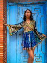 Load image into Gallery viewer, Golden Ocean Babydoll Dress
