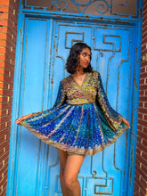 Load image into Gallery viewer, Golden Ocean Babydoll Dress
