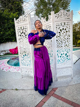 Load image into Gallery viewer, Amethyst Ombré Sharara Pants Set
