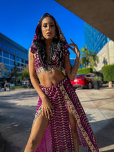 Load image into Gallery viewer, Amethyst Gold Goddess Set
