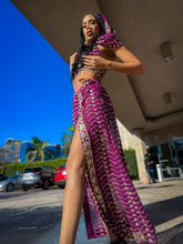 Load image into Gallery viewer, Amethyst Gold Goddess Set
