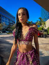 Load image into Gallery viewer, Amethyst Gold Goddess Set
