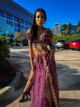 Load image into Gallery viewer, Amethyst Gold Goddess Set
