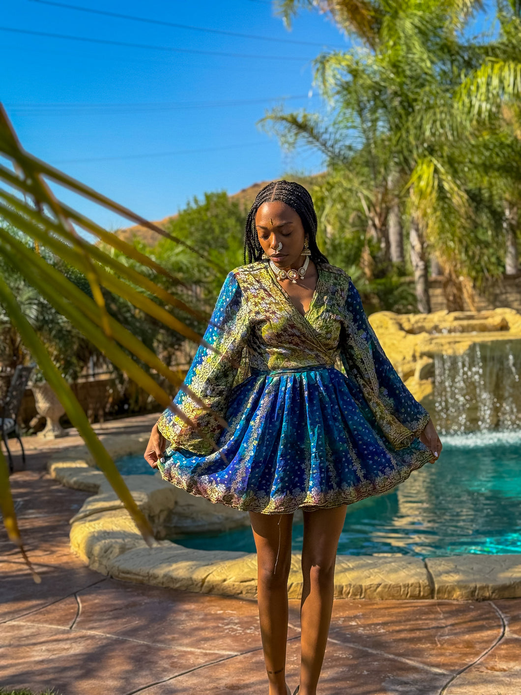 Crystal Forest Babydoll Dress