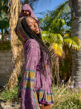 Load image into Gallery viewer, Bohemian Amethyst Mini Skirt Set
