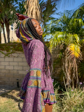Load image into Gallery viewer, Bohemian Amethyst Mini Skirt Set
