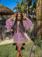 Load image into Gallery viewer, Bohemian Amethyst Mini Skirt Set
