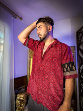 Load image into Gallery viewer, Rosa Negra Button-Up Shirt
