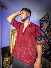 Load image into Gallery viewer, Rosa Negra Button-Up Shirt
