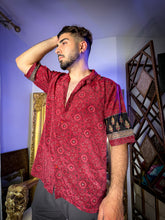 Load image into Gallery viewer, Rosa Negra Button-Up Shirt
