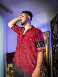 Rosa Negra Button-Up Shirt