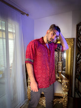Load image into Gallery viewer, Rosa Negra Button-Up Shirt
