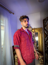 Load image into Gallery viewer, Rosa Negra Button-Up Shirt

