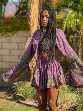 Load image into Gallery viewer, Bohemian Amethyst Mini Skirt Set
