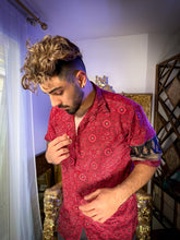 Load image into Gallery viewer, Rosa Negra Button-Up Shirt
