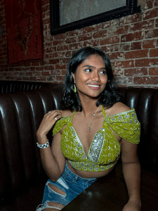 Peridot Sparkles Jasmine Top
