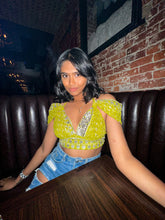 Load image into Gallery viewer, Peridot Sparkles Jasmine Top
