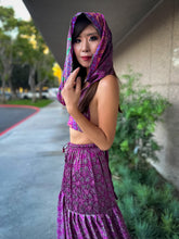 Load image into Gallery viewer, Amethyst Goddess Sharara Pants Set
