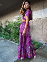 Load image into Gallery viewer, Amethyst Goddess Sharara Pants Set
