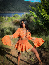 Load image into Gallery viewer, Sherbert Sunshine mini skirt set

