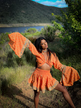 Load image into Gallery viewer, Sherbert Sunshine mini skirt set
