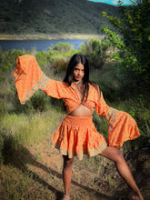 Load image into Gallery viewer, Sherbert Sunshine mini skirt set
