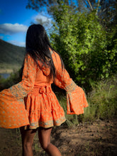 Load image into Gallery viewer, Sherbert Sunshine mini skirt set
