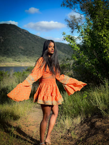 Sherbert Sunshine mini skirt set