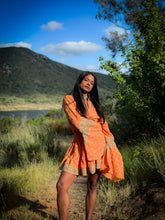 Load image into Gallery viewer, Sherbert Sunshine mini skirt set
