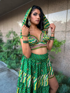 Emerald Serpentine Goddess Set