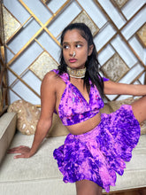 Load image into Gallery viewer, Amethyst Dream Micro Mini Skirt Set
