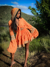Load image into Gallery viewer, Sherbert Sunshine mini skirt set
