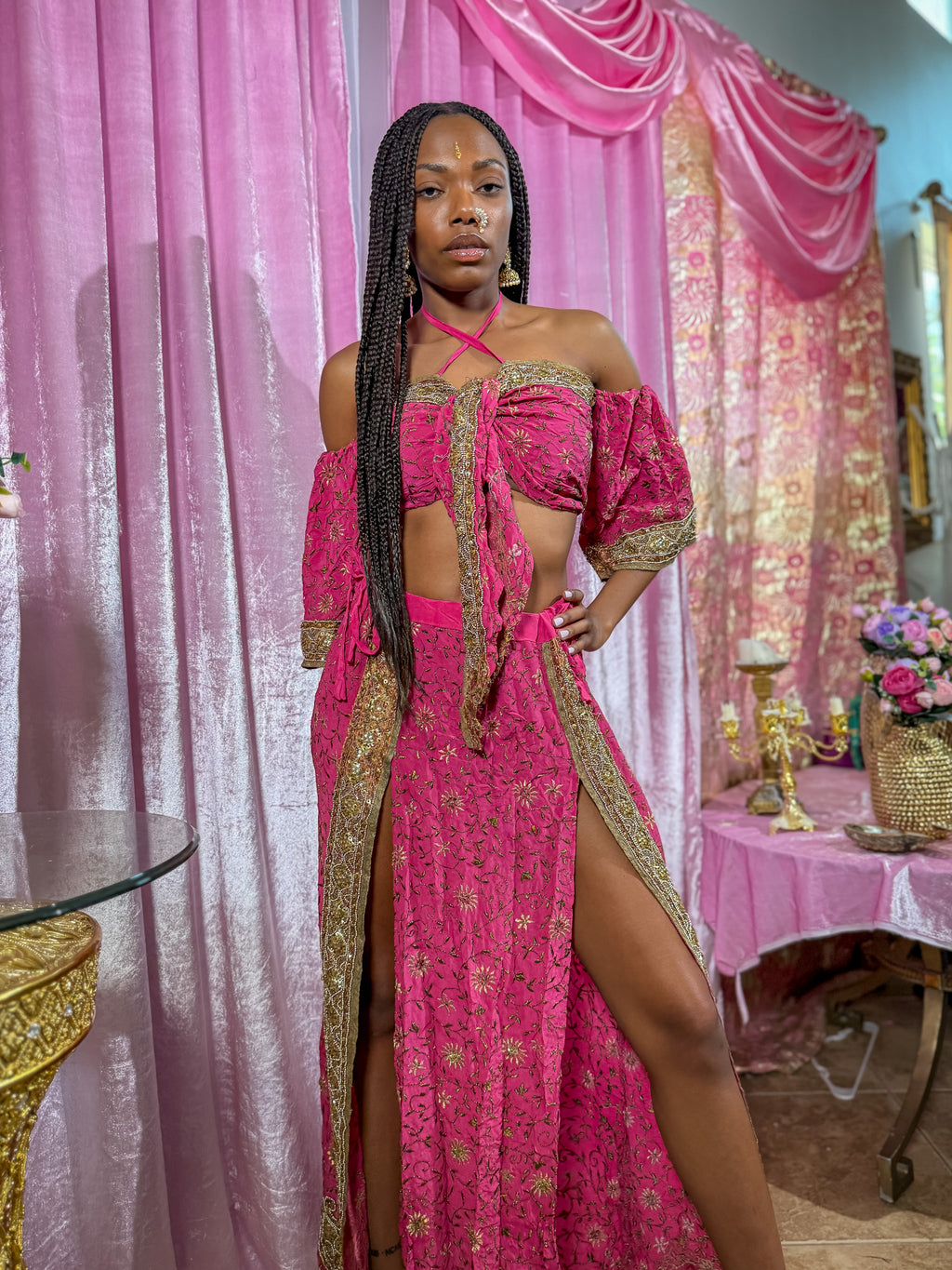 Divine Flower Katana Set